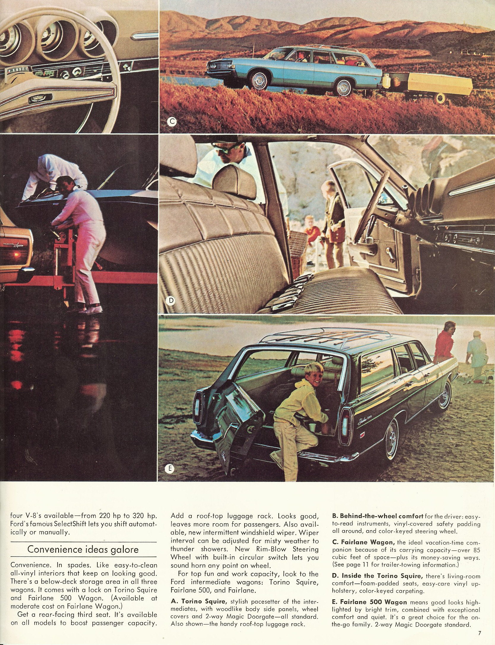 1969 Ford Wagons Brochure Page 11